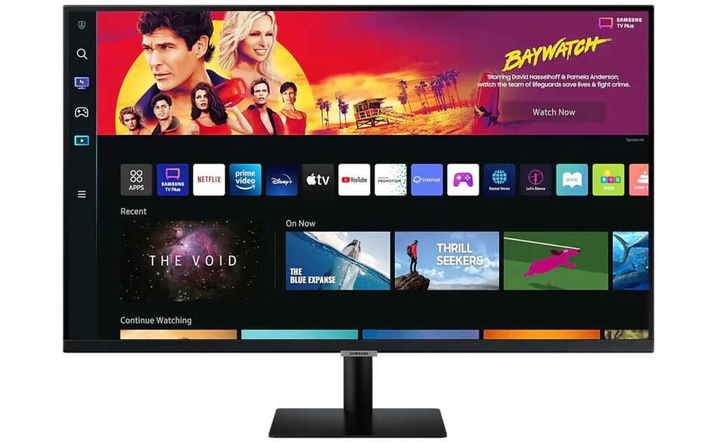 Samsung Smart Monitor M7 front view